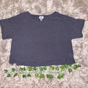 Stripped Lose Fitting T Shirt